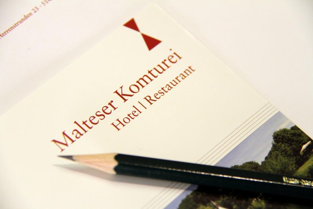 Malteser Komturei Hotel / Restaurant Bergisch Gladbach Kültér fotó